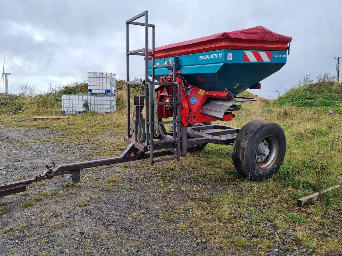 Fertiliser bogies